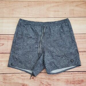 Roark Swim Trunks Mens Large Blue Outdoor Surf Board Shorts Lightweight Adult